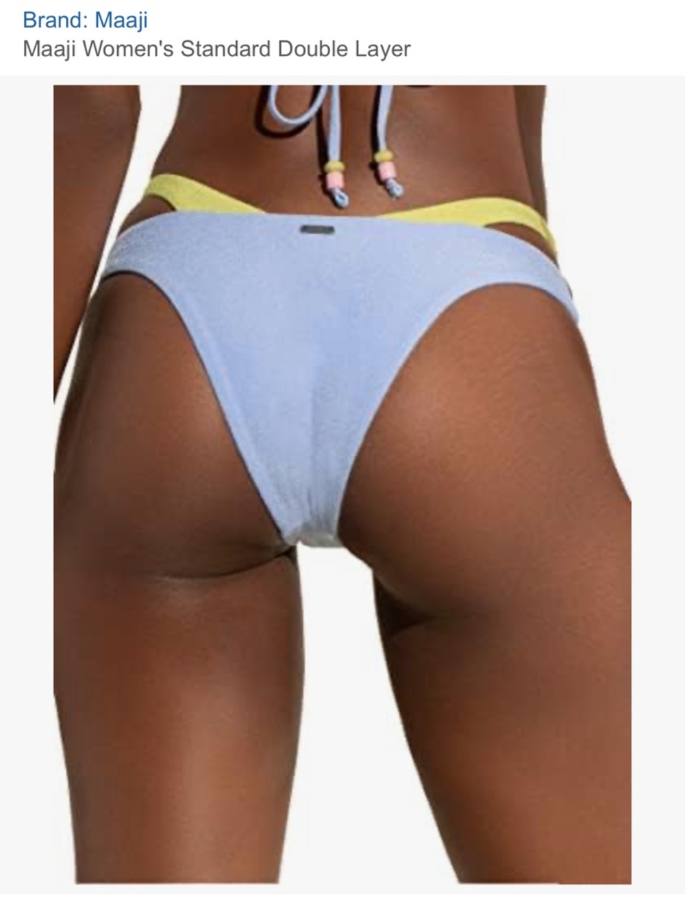 Maaji Multicolor Floral Two-Piece Bikini Serenity reversible 2 piece bikini - Picture 4 of 13